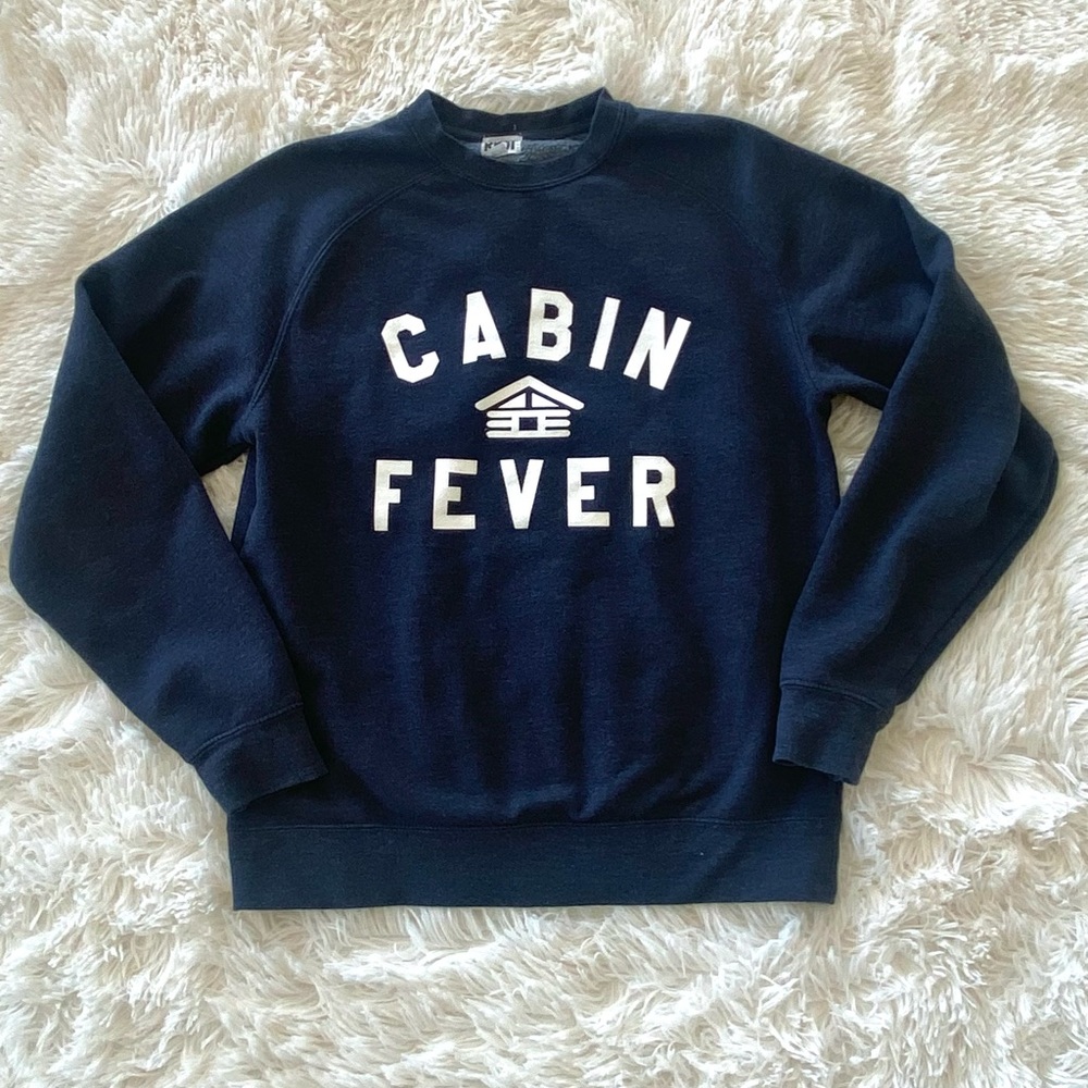 Sub-Urban Riot navy “cabin fever” sweatshirt